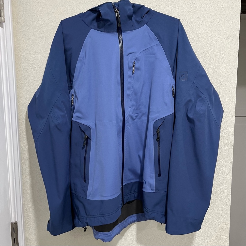 REI E1 Elements Blue Outdoor Women’s Jacket Size L